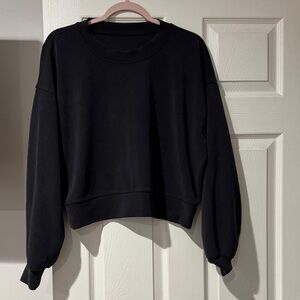 Lululemon  Black Crewneck Sweatshirt size m